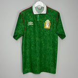 1994 MEXICO HOME SHIRT (M) UMBRO