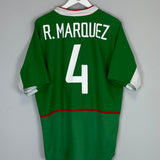 2003/04 MEXICO R.MARQUEZ #4 HOME SHIRT (L) NIKE