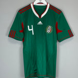 2010 MEXICO R.MARQUEZ #4 HOME SHIRT (M) ADIDAS