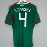 2010 MEXICO R.MARQUEZ #4 HOME SHIRT (M) ADIDAS