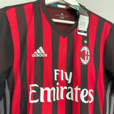 2016/17 AC MILAN *BNWT* HOME SHIRT (M) ADIDAS