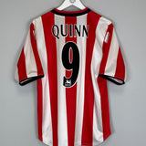 2000/01 SUNDERLAND QUINN #9 HOME SHIRT (S) NIKE