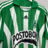 2009/10 ATLETICO NACIONAL HOME SHIRT (L) ADIDAS