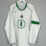 2005/06 MEXICO R.MARQUEZ #4 L/S AWAY SHIRT (L) NIKE