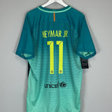 2016/17 BARCELONA NEYMAR #11 *BNWT* THIRD SHIRT (XL) NIKE