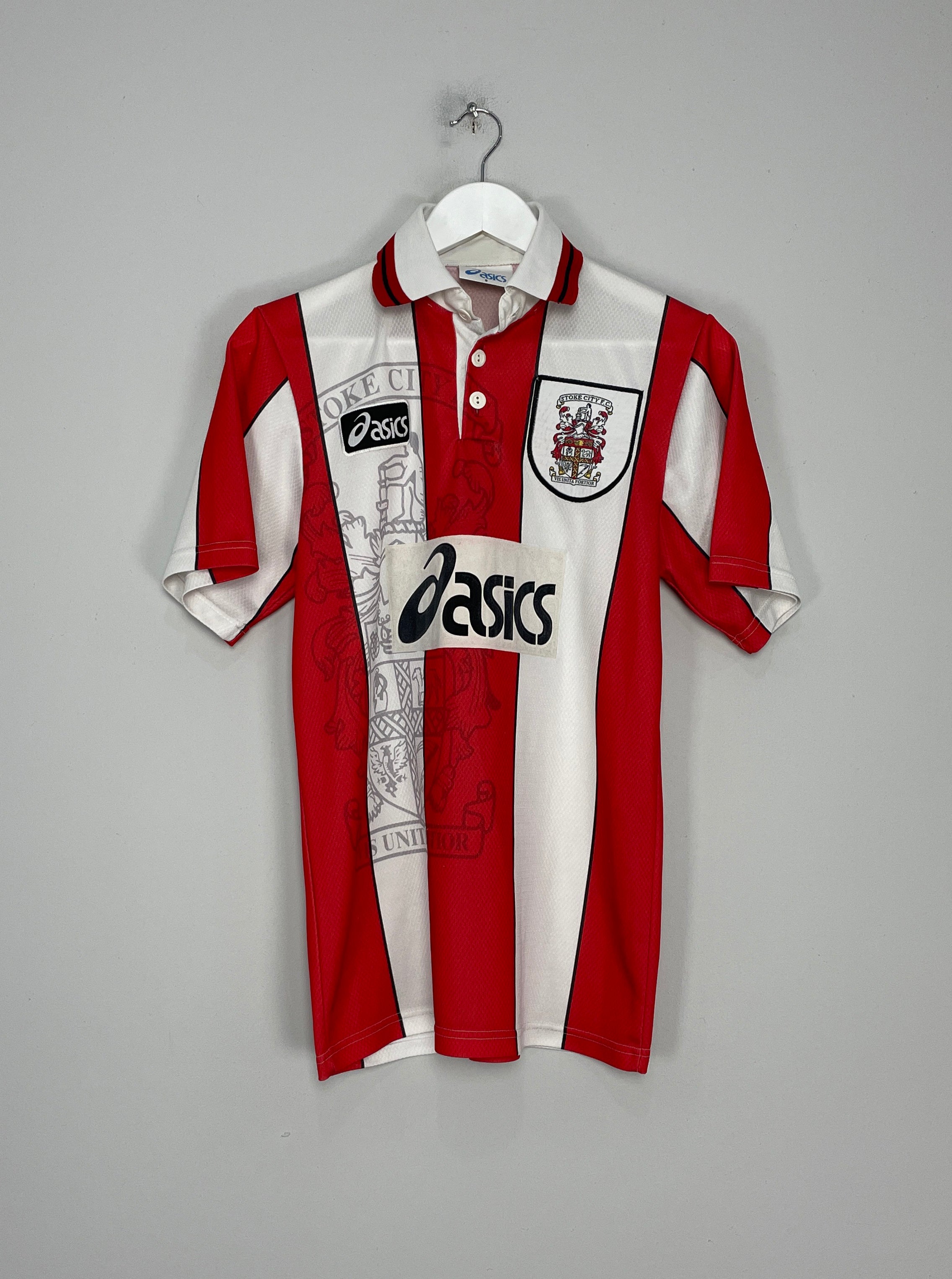 1996/97 STOKE CITY HOME SHIRT (S) ASICS