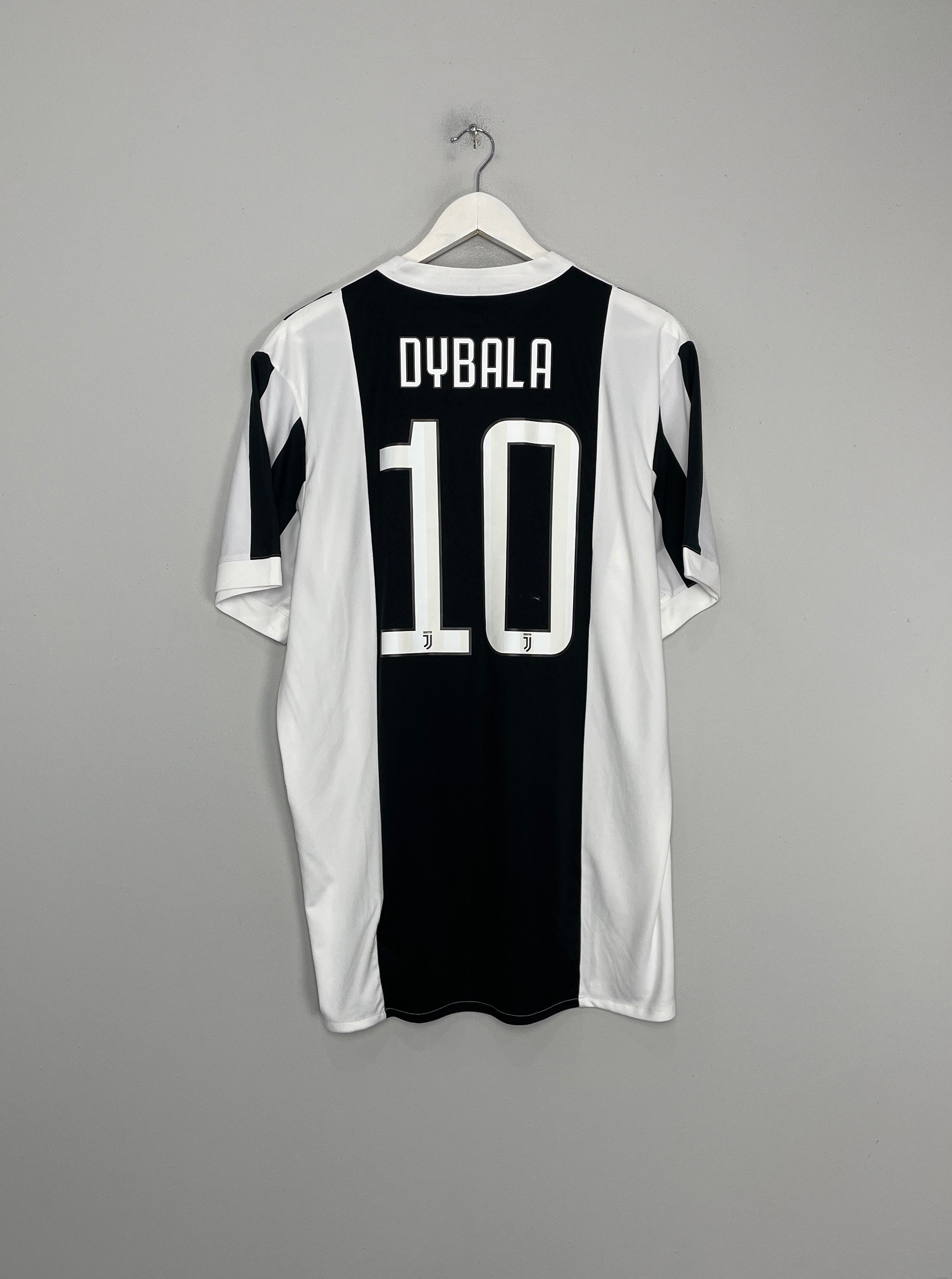 2017/18 JUVENTUS DYBALA #10 HOME SHIRT (XL) ADIDAS