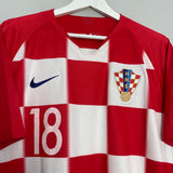 2018/19 CROATIA REBIC #18 HOME SHIRT (XL) NIKE