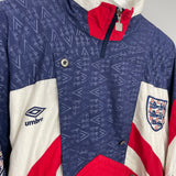 1990/92 ENGLAND TRAINING JACKET (M) UMBRO