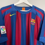 2005/06 BARCELONA MESSI #30 HOME SHIRT (L) NIKE