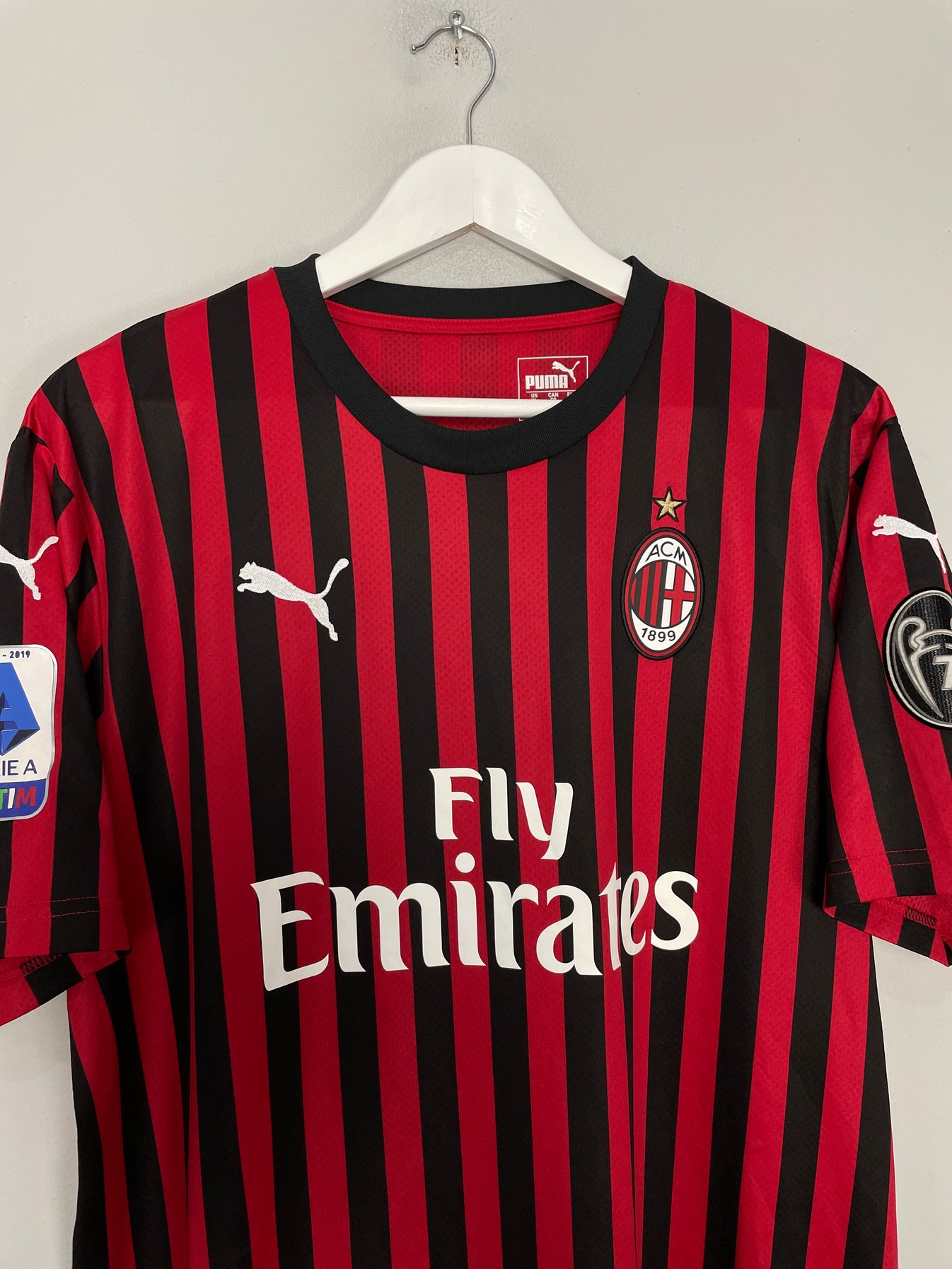 CULT KITS - 2019/20 AC MILAN IBRAHIMOVIC #21 HOME SHIRT (XL) PUMA ...