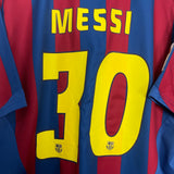 2005/06 BARCELONA MESSI #30 HOME SHIRT (L) NIKE