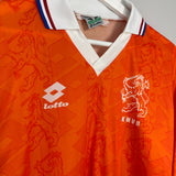 1994/95 NETHERLANDS #11 L/S HOME SHIRT (M) LOTTO