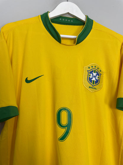 2006-08 Brazil Home Shirt XL