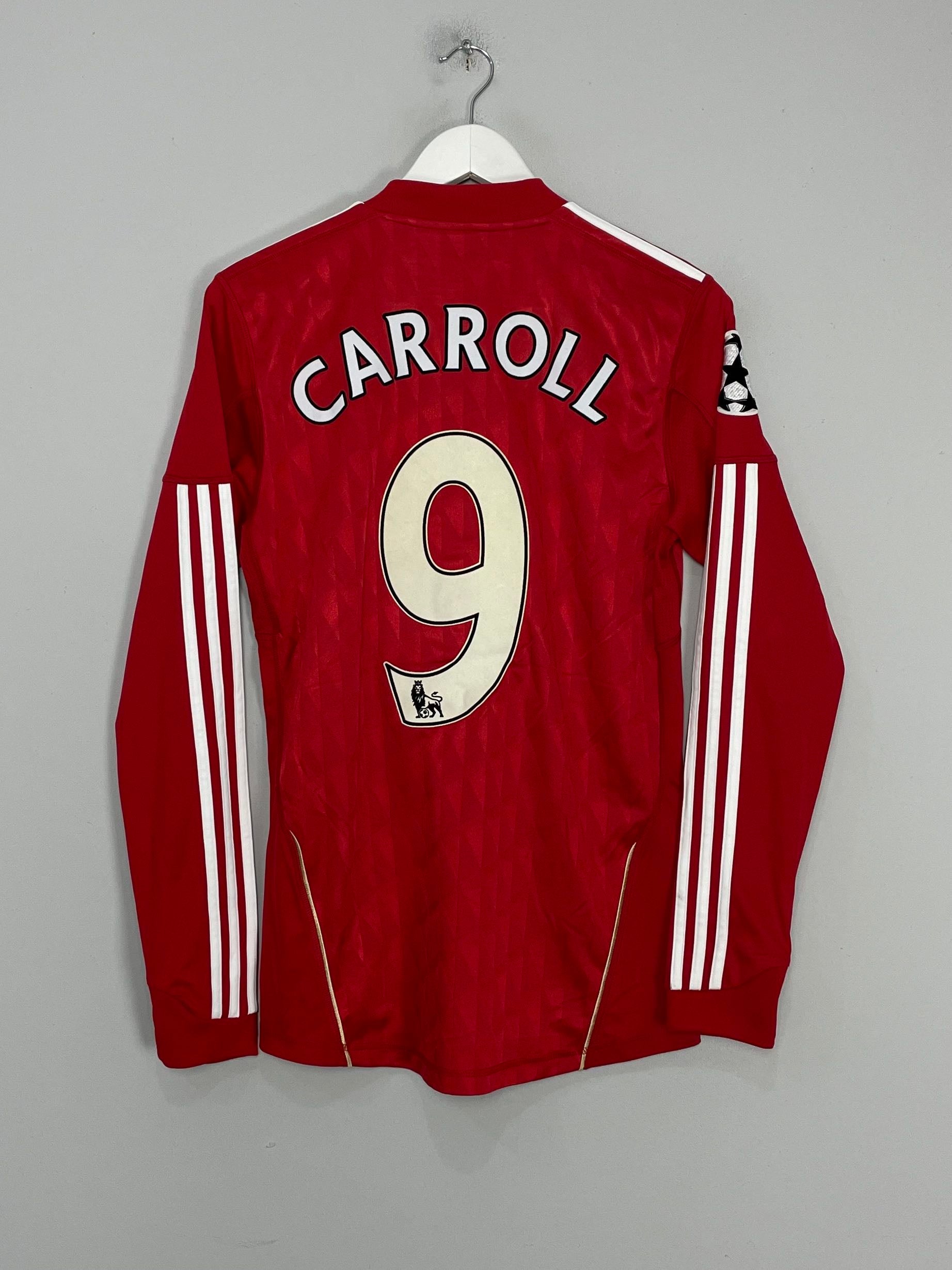 2010/11 LIVERPOOL CARROL #9 C/L L/S HOME SHIRT (S) ADIDAS