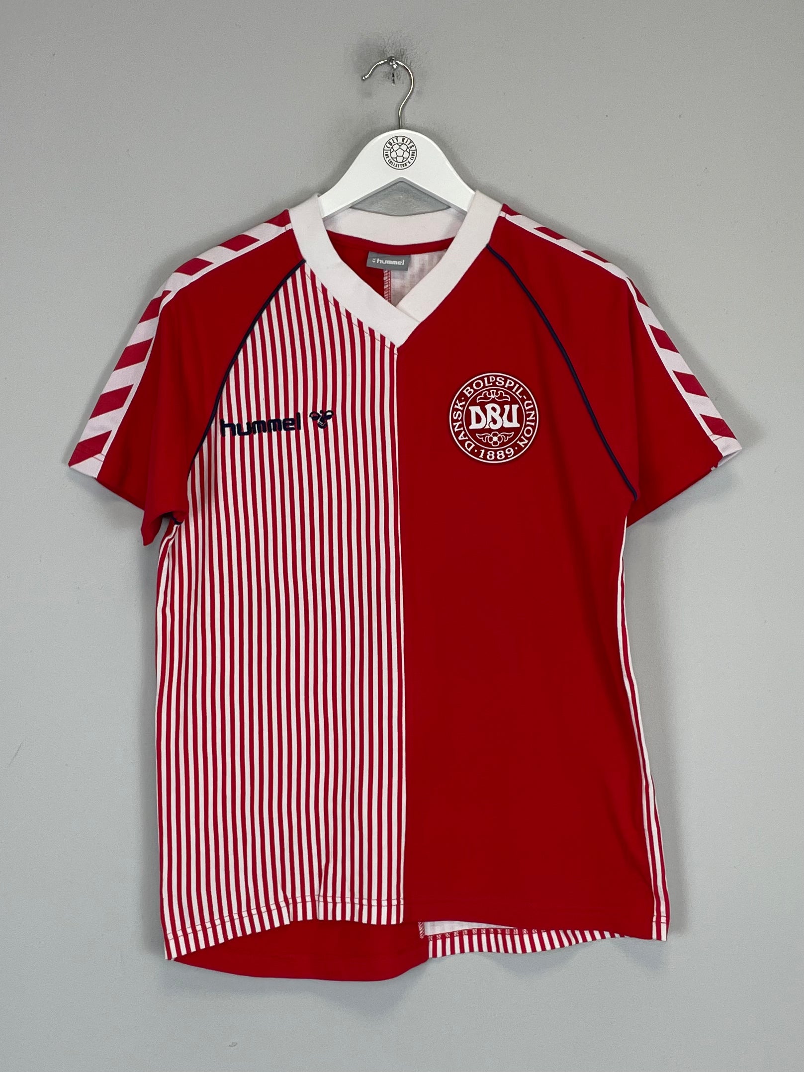 2023 DENMARK 86' HOME SHIRT *RE-ISSUE* (S) HUMMEL