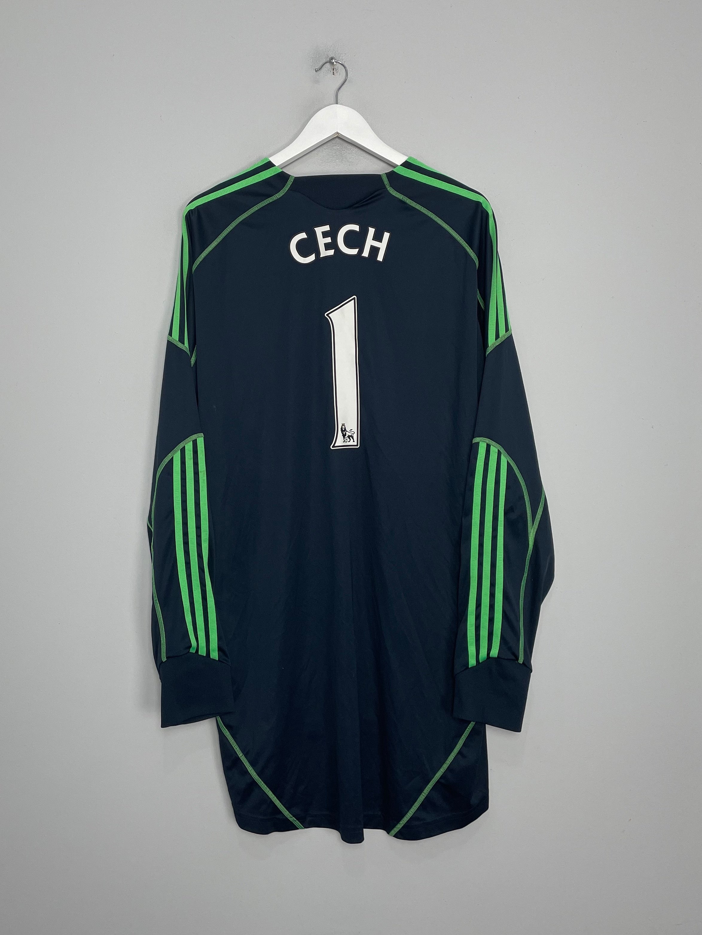 2009/10 CHELSEA CECH #1 GK SHIRT (XXL) ADIDAS