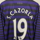 2012/13 ARSENAL S.CAZORLA #19 L/S AWAY SHIRT (M) NIKE