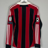 2012/13 AC MILAN L/S C/L HOME SHIRT (S) ADIDAS