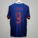 2014/15 NETHERLANDS VAN PERSIE #9 AWAY SHIRT (M) NIKE