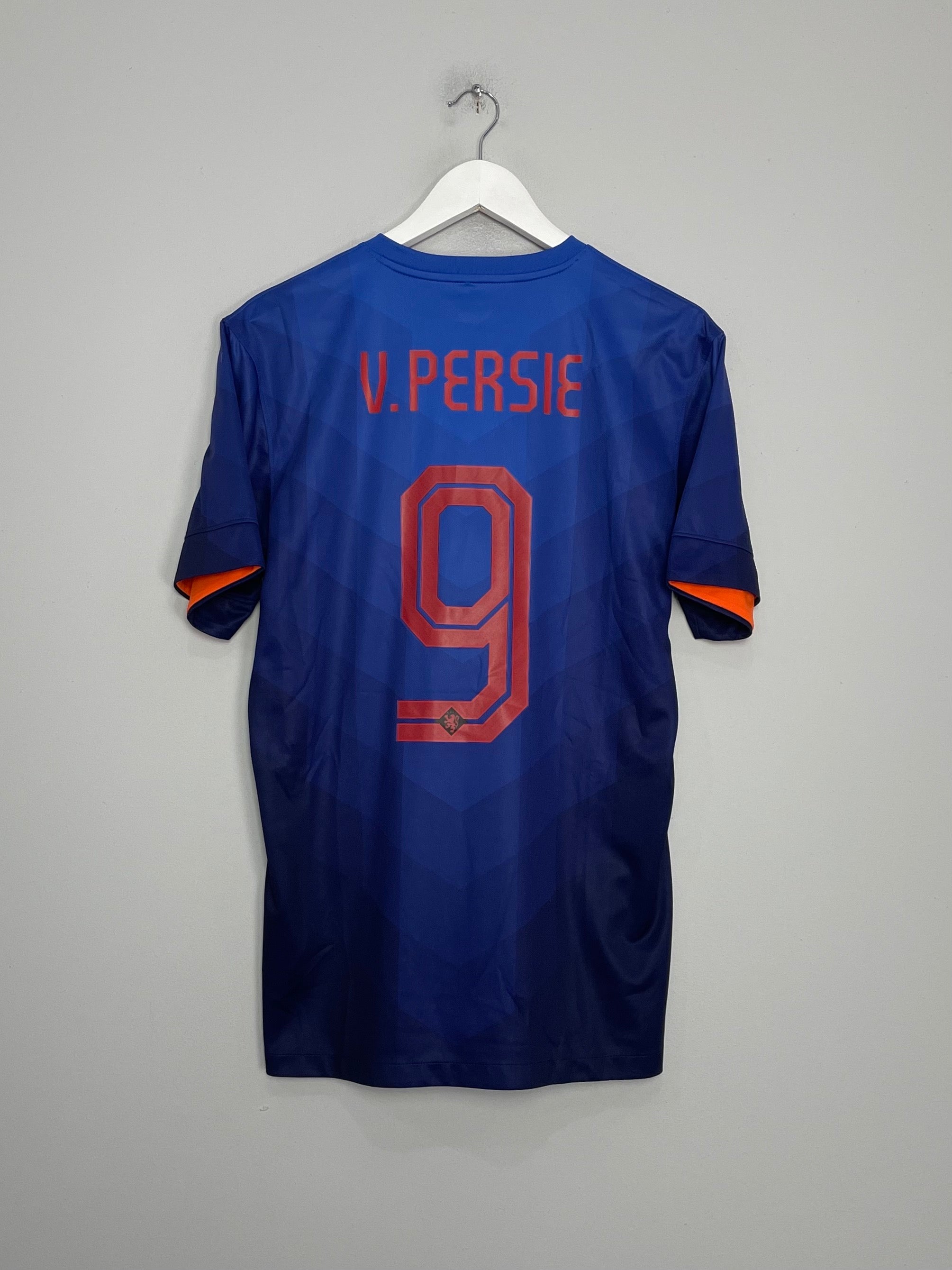 2014/15 NETHERLANDS VAN PERSIE #9 AWAY SHIRT (M) NIKE