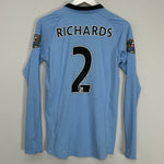 2012/13 MANCHESTER CITY RICHARDS #2 L/S HOME SHIRT (S) UMBRO