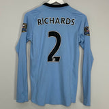 2012/13 MANCHESTER CITY RICHARDS #2 L/S HOME SHIRT (S) UMBRO