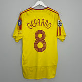 2006/07 LIVERPOOL GERRARD #8 C/L AWAY SHIRT (L) ADIDAS