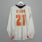 2005/06 VALENCIA AIMAR #21 HOME SHIRT (M) NIKE