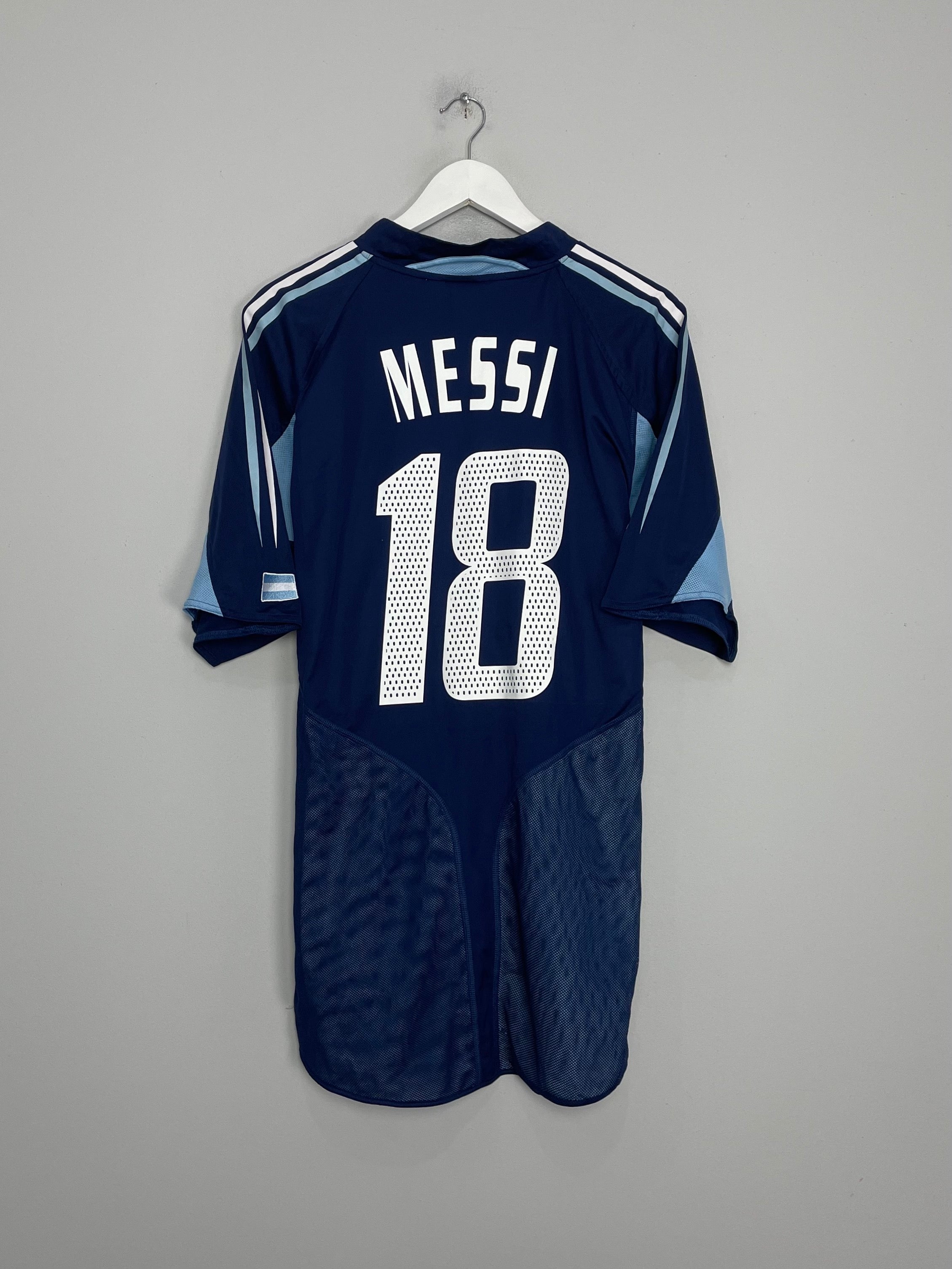 2004/05 ARGENTINA MESSI #18 AWAY SHIRT (XL) ADIDAS