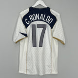 2004/06 PORTUGAL C.RONALDO #17 AWAY SHIRT (M) NIKE