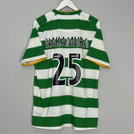 2008/09 CELTIC NAKAMURA #25 HOME SHIRT (L) NIKE