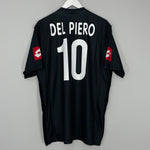 2001/02 JUVENTUS DEL PIERO #10 AWAY SHIRT (XL) LOTTO