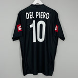 2001/02 JUVENTUS DEL PIERO #10 AWAY SHIRT (XL) LOTTO