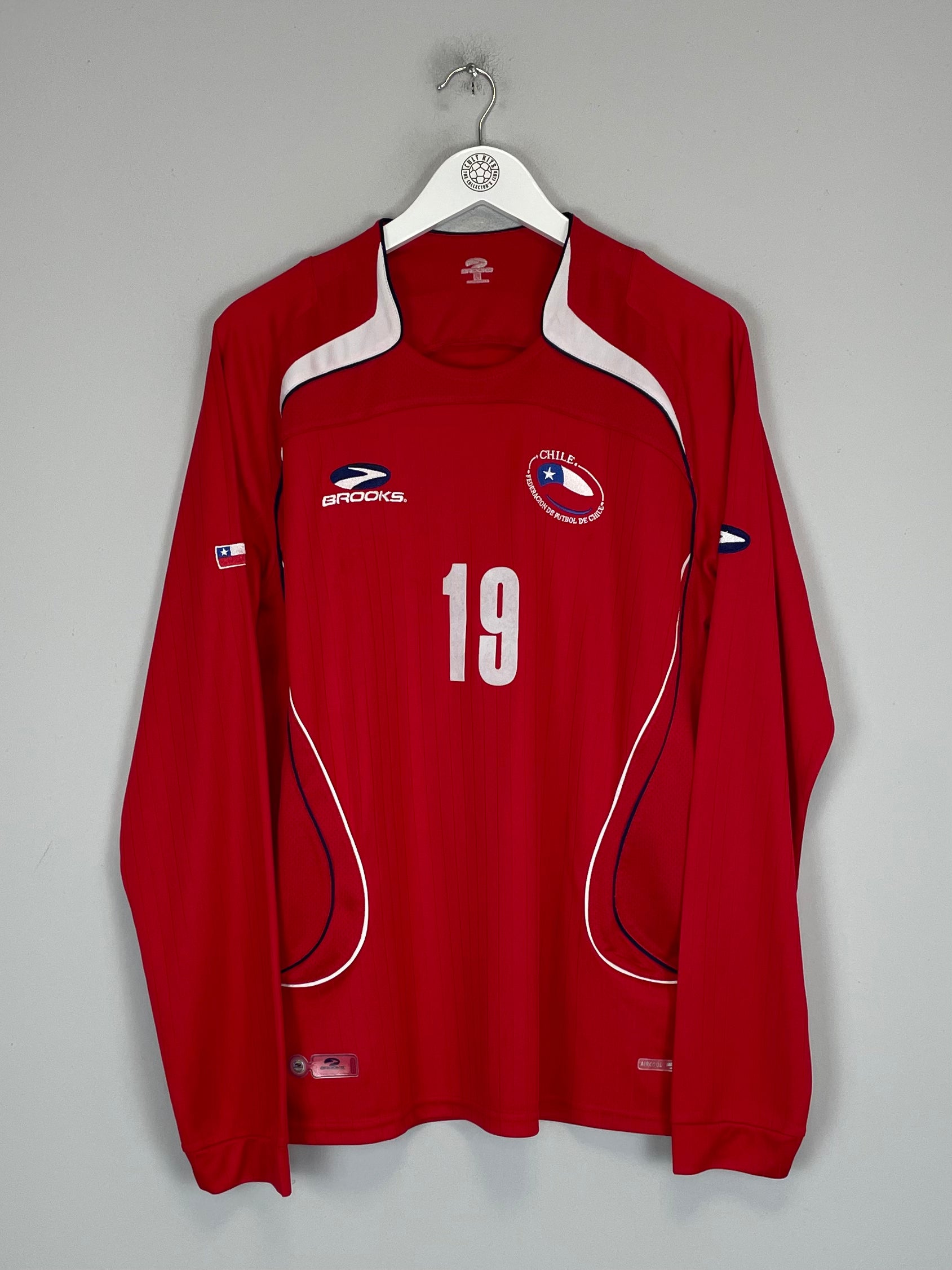 2007/09 CHILE #19 L/S HOME SHIRT (L) BROOKS