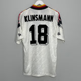 1994/96 GERMANY KLINSMANN #18 HOME SHIRT (M) ADIDAS