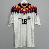 1994/96 GERMANY KLINSMANN #18 HOME SHIRT (M) ADIDAS