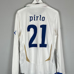 2010/11 ITALY PIRLO #21 L/S AWAY SHIRT (L) PUMA