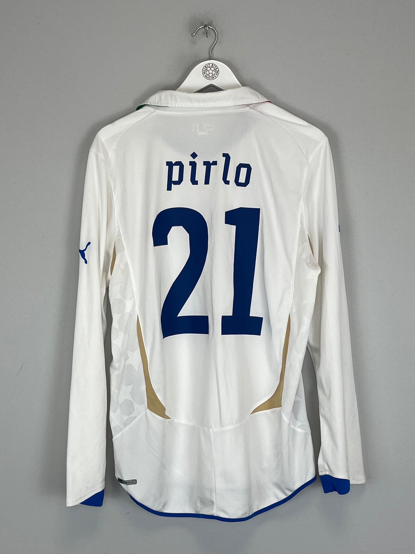 2010/11 ITALY PIRLO #21 L/S AWAY SHIRT (L) PUMA