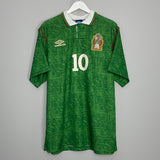 1994 MEXICO (GARCIA) #10 HOME SHIRT (XL) UMBRO