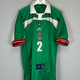 2000/01 MEXICO SUAREZ #2 HOME SHIRT (XL) ATLETICA