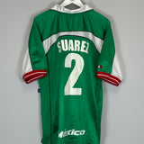 2000/01 MEXICO SUAREZ #2 HOME SHIRT (XL) ATLETICA