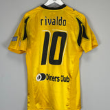 2007/08 AEK ATHENS RIVALDO #10 HOME SHIRT (L) PUMA