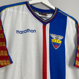 1999/01 ECUADOR AWAY SHIRT (M) MARATHON