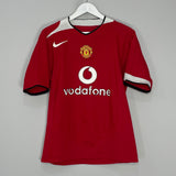 2004/06 MANCHESTER UNITED RONALDO #7 HOME SHIRT (S) NIKE