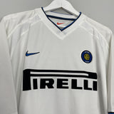 1999/00 INTER MILAN RONALDO #9 *BNWT* AWAY SHIRT (L) NIKE