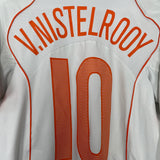 2004/06 NETHERLANDS V.NISTELROOY #10 AWAY SHIRT (S) NIKE