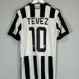 2014/15 JUVENTUS TEVEZ #10 HOME SHIRT (M) NIKE