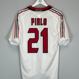 2005/06 AC MILAN PIRLO #21 AWAY SHIRT (M) ADIDAS