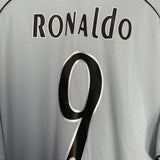 2005/06 REAL MADRID RONALDO #9 THIRD SHIRT (XL) ADIDAS